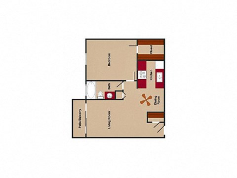 Madera at Metro One Bedroom One Bathroom